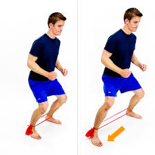 lateral band walk