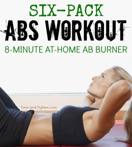 six pack ab workout at home tone tighten