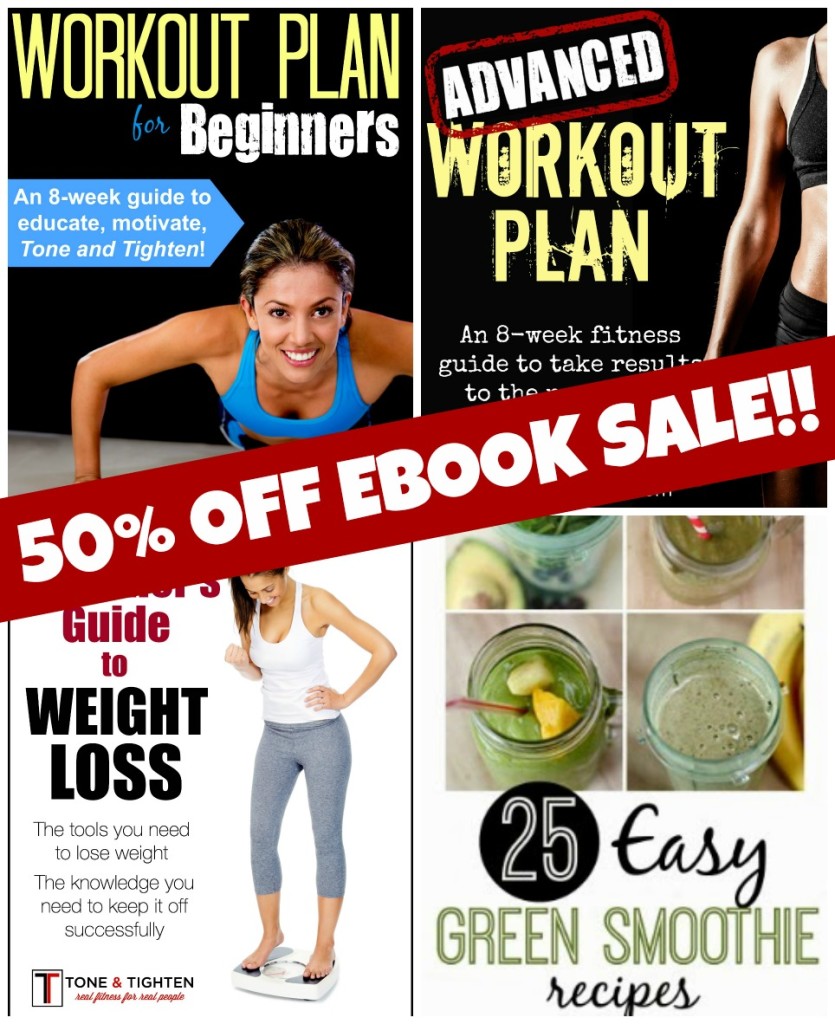 50 off ebook sale tone and tighten