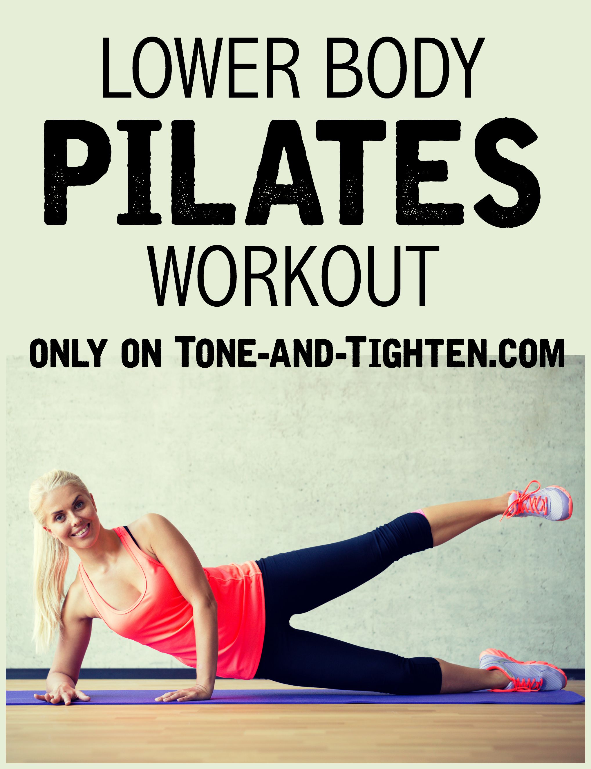Lower Body Pilates At-Home Workout