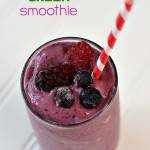 Triple Berry Green Smoothie