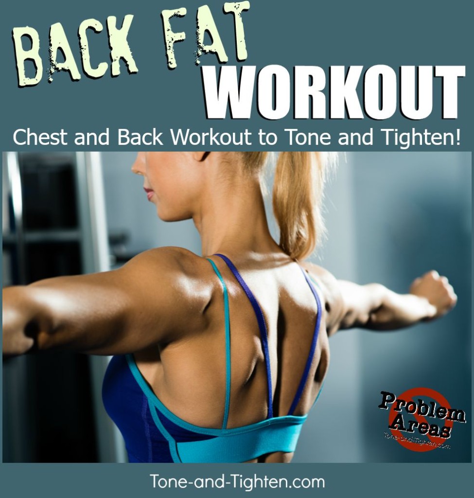 at home back fat workout tone tighten