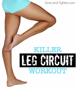 killer leg circuit workout at home tone tighten