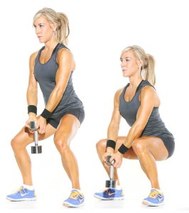 squat pulse exercise