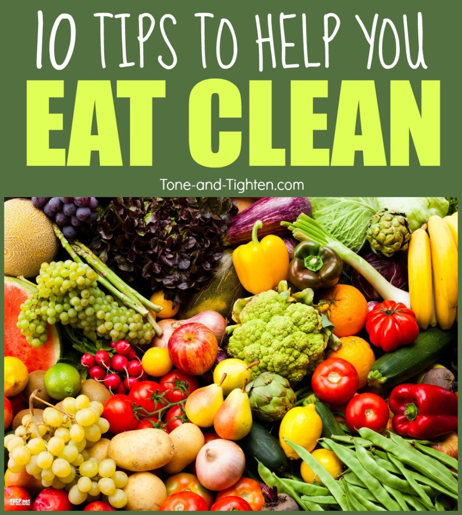 tips advice how to eat clean better healthier