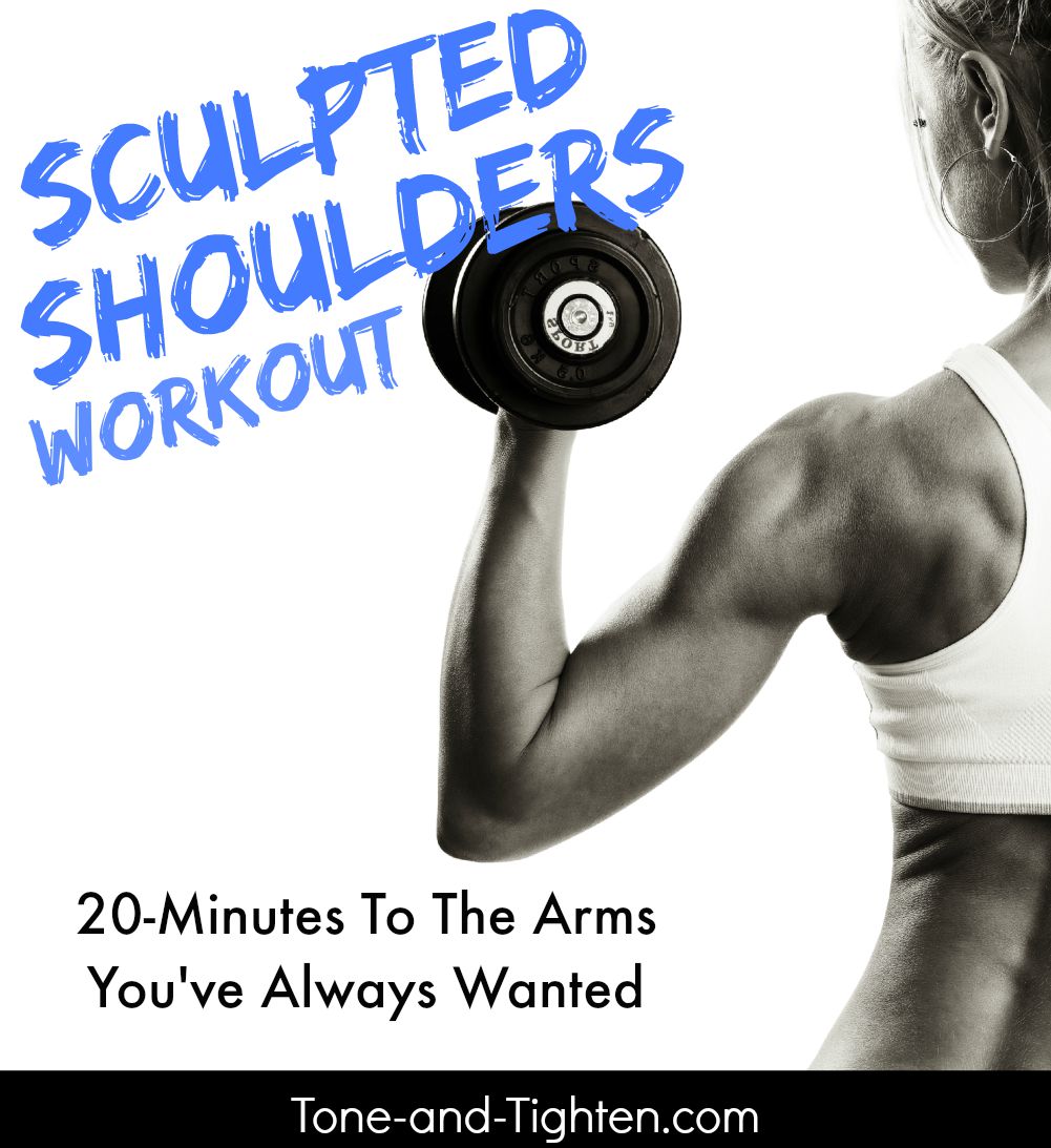 Sculpt Sexy Shoulders At Home Workout