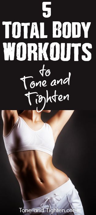 5 total body workouts to tone and tighten