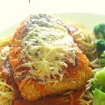Baked Panko Chicken Parmesan