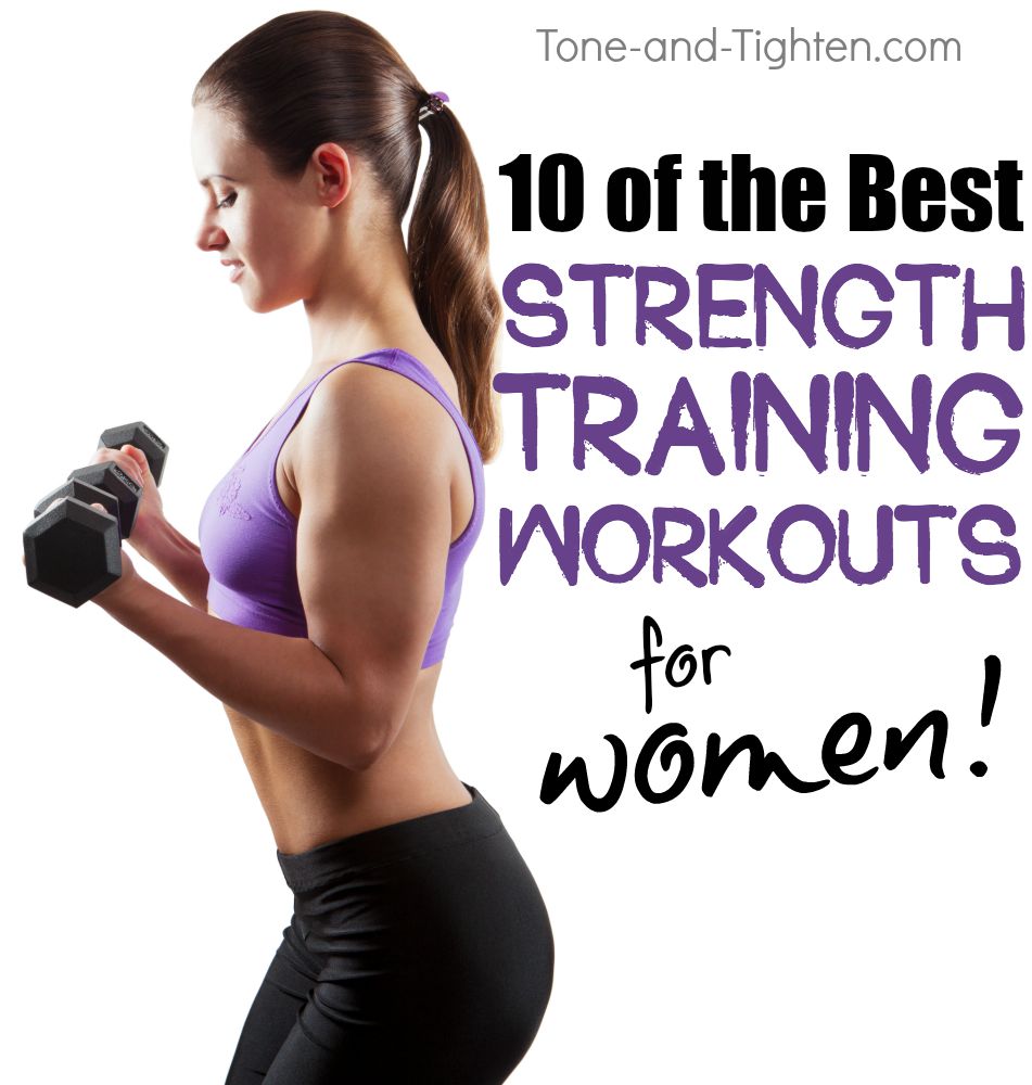 Strength training workouts for women | Tone and Tighten