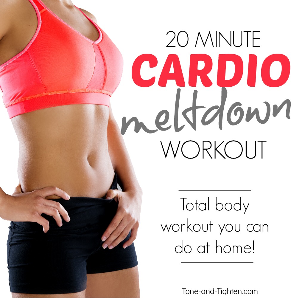20 Minute Fat-Blast Cardio Workout