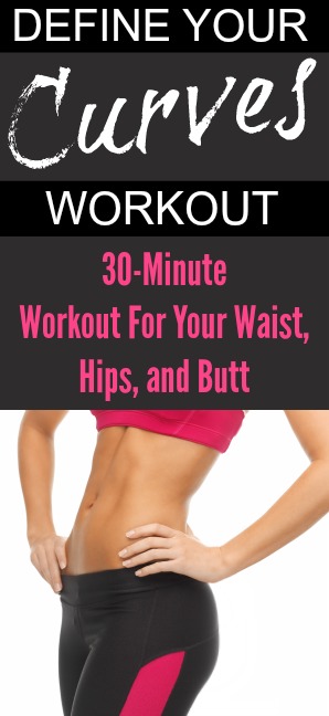quick at home workout for waist hips butt pinterest