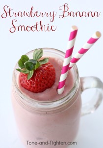Strawberry Banana Smoothie Recipe Healthy