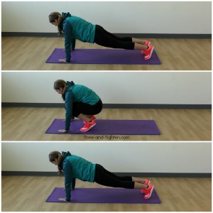 double mountain climber exercise