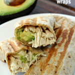Grilled Chicken Avocado Wraps