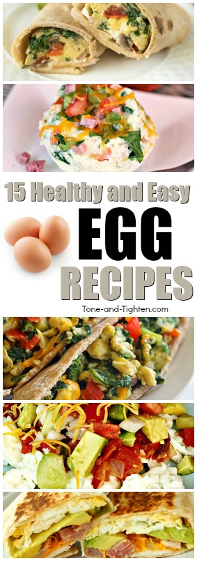 healthy easy egg breakfast recipes pinterest