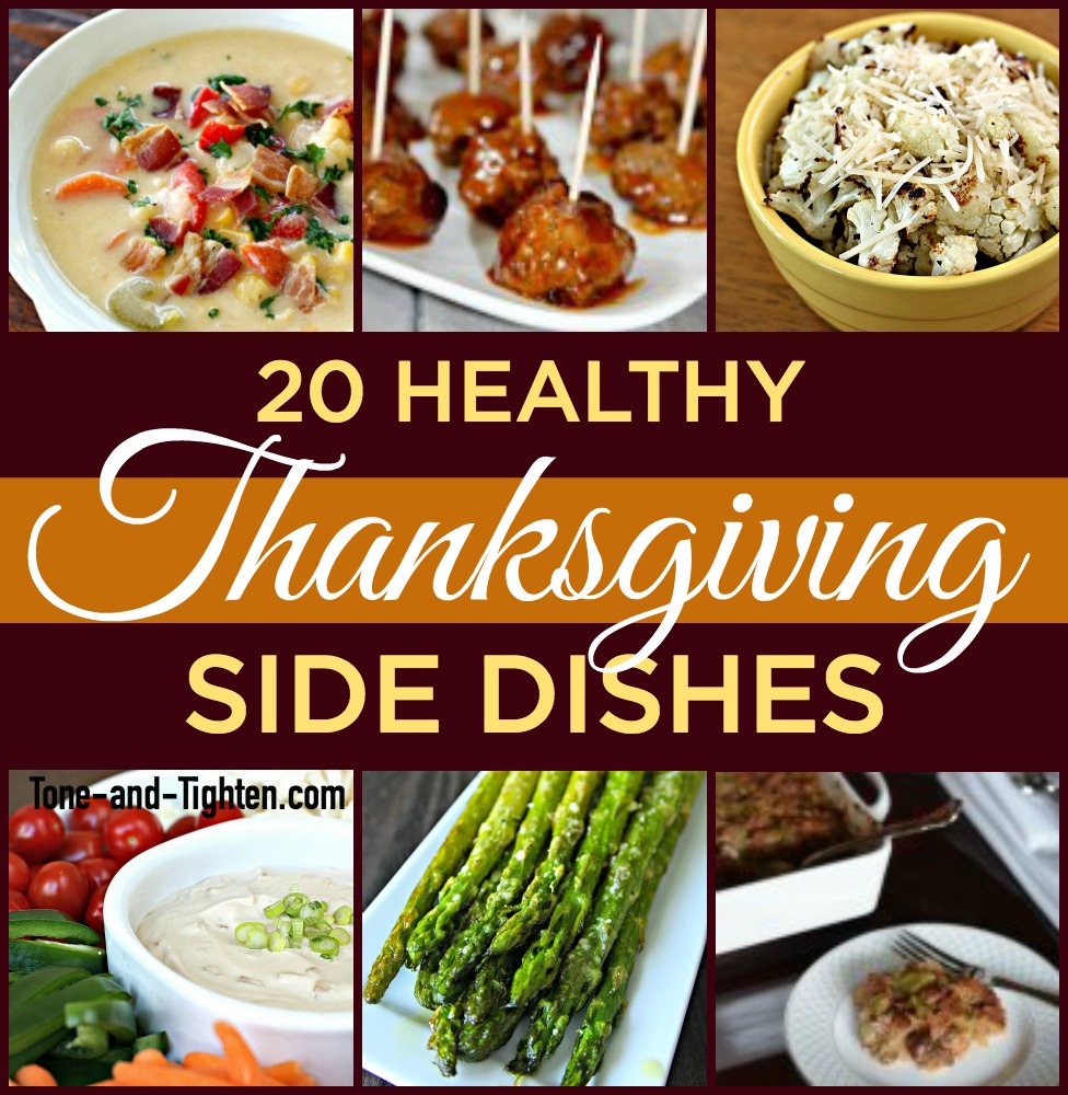 20 Healthy Thanksgiving Side Dishes | #site_title