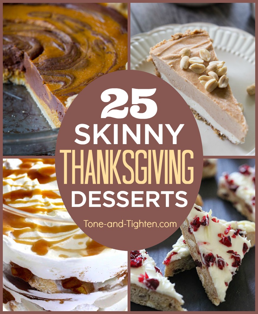 25 Skinny Thanksgiving Dessert Recipes Tone And Tighten