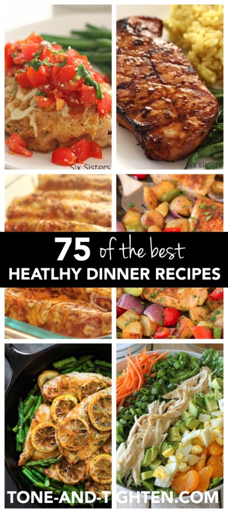 75 of the Best Healthy Dinner Recipes | #site_title
