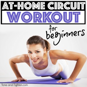 at home circuit workout for beginners tone tighten