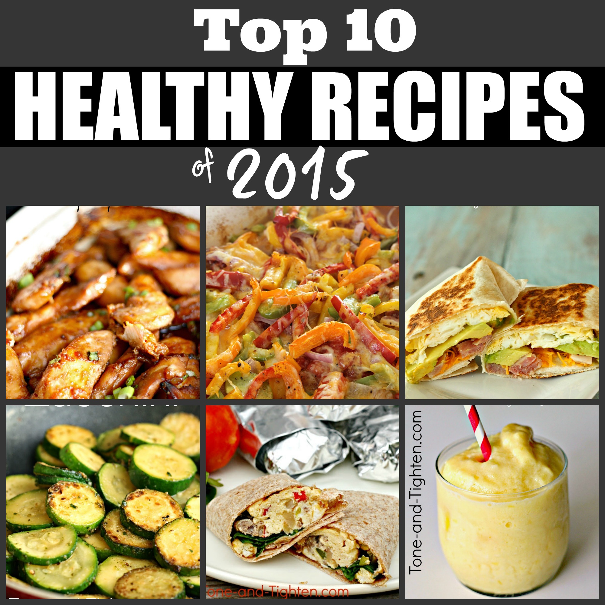 Top Ten Healthy Recipes Of 2015