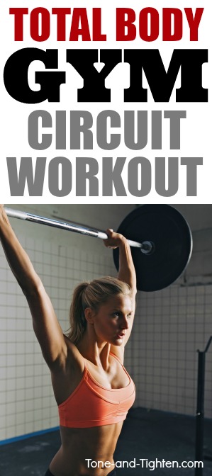 total body gym workout with weights pinterest