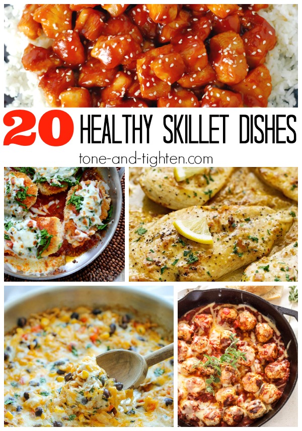 20 Healthy Skillet Recipes from Tone and Tighten