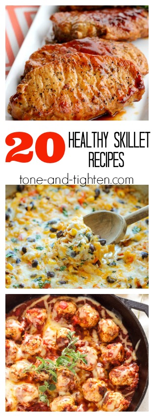 20 Healty Skillet Recipe from tone and tighten pin