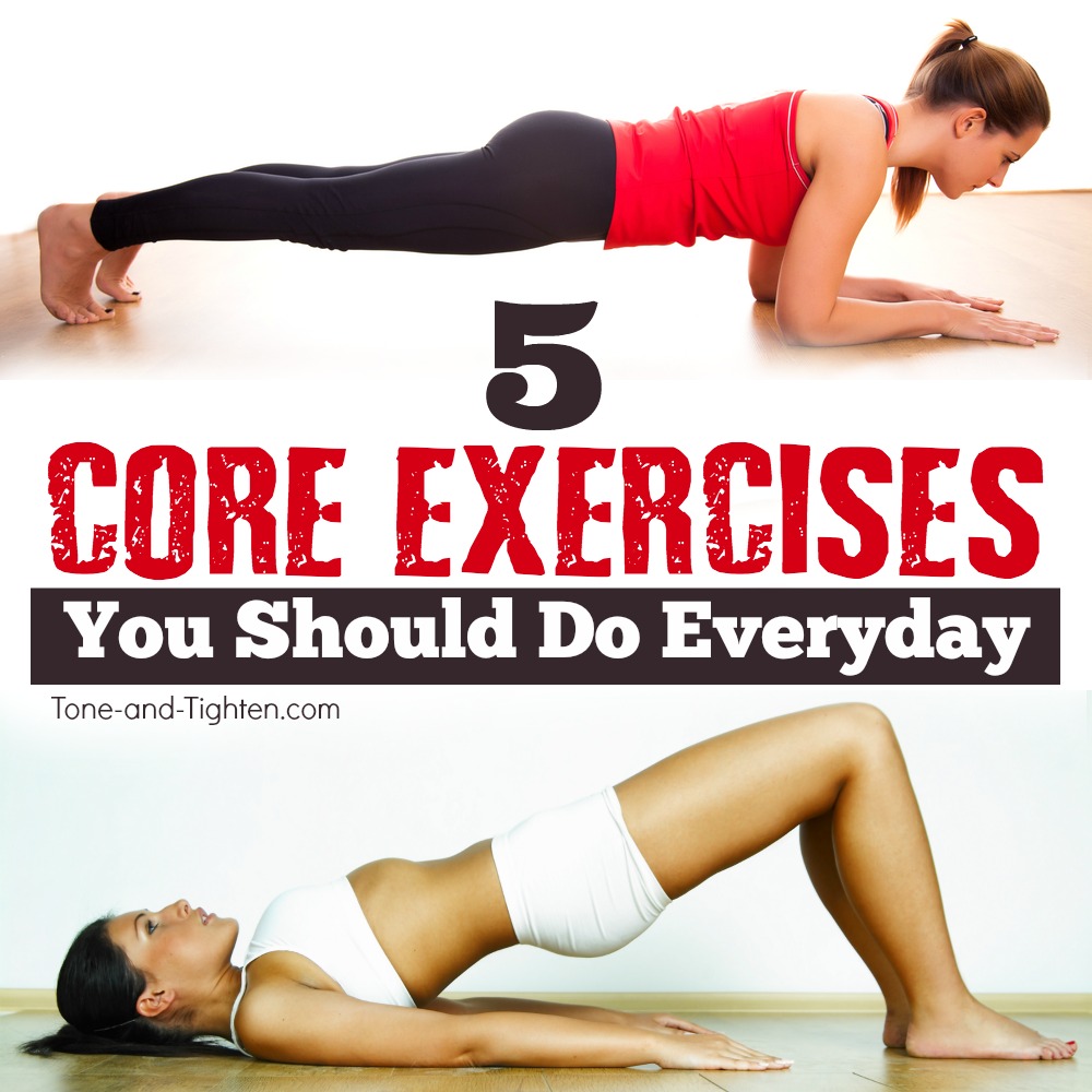 5 basic core exercises sale