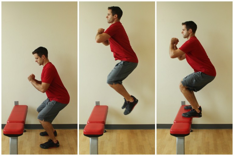 Bench Jump Exercise at Richard Garrett blog