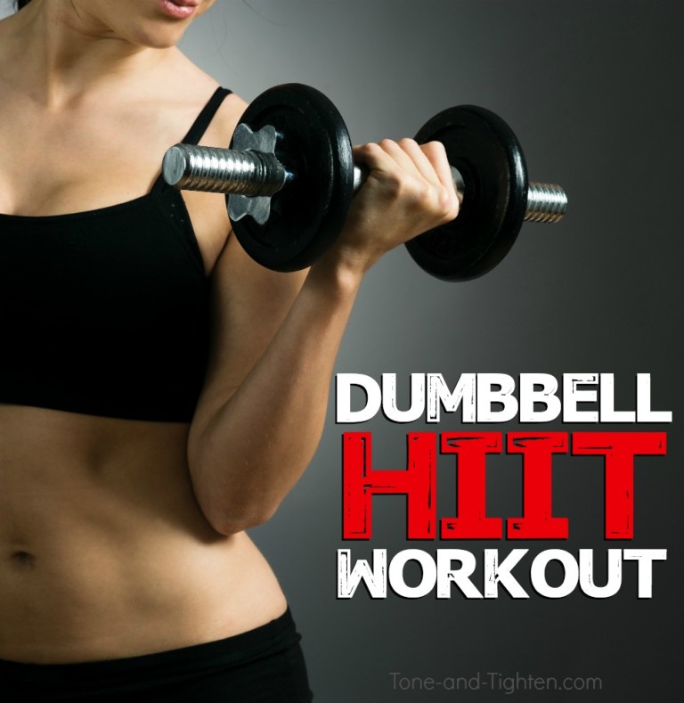 Strength Training HIIT With Dumbbells site title