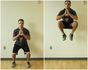 tuck jump exercise