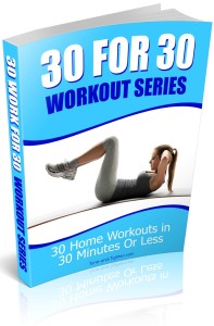 30 For 30 Workout Series Book Cover Tight Crop