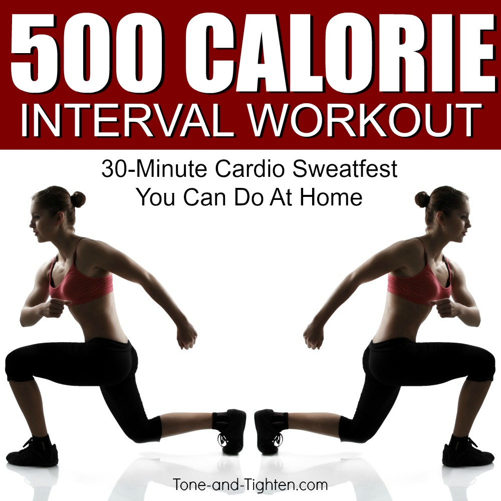 Calorie Cardio Hiit Workout At Home Tone And Tighten