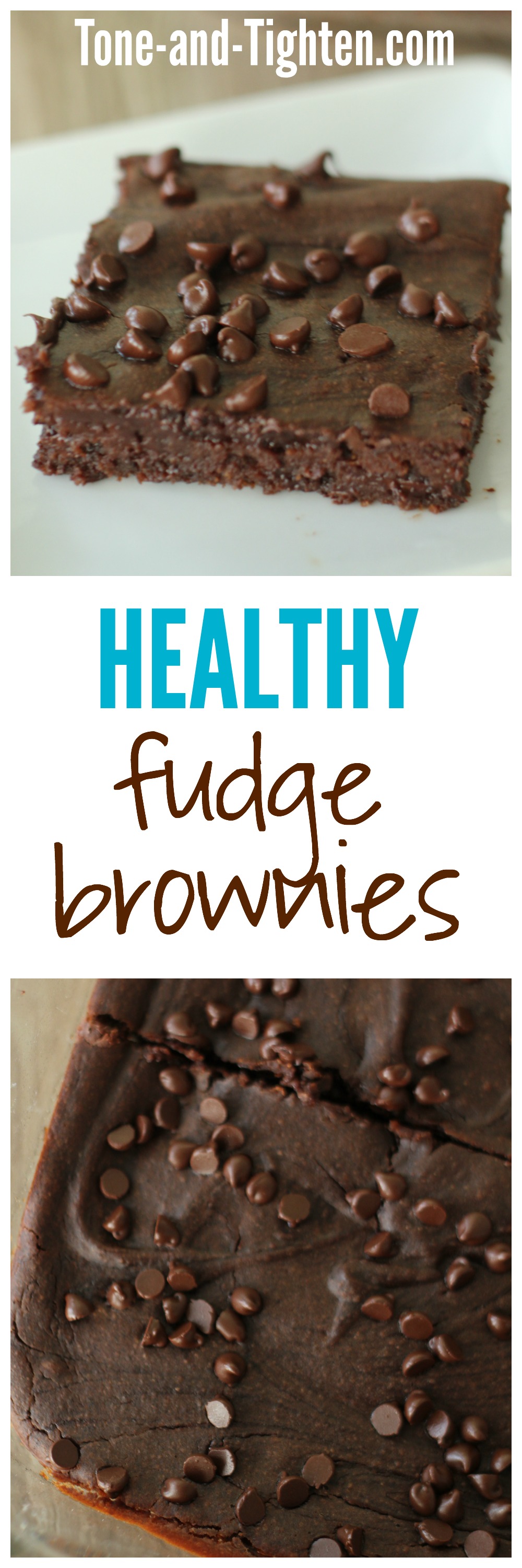 Healthy Fudge Brownies from Tone-and-Tighten