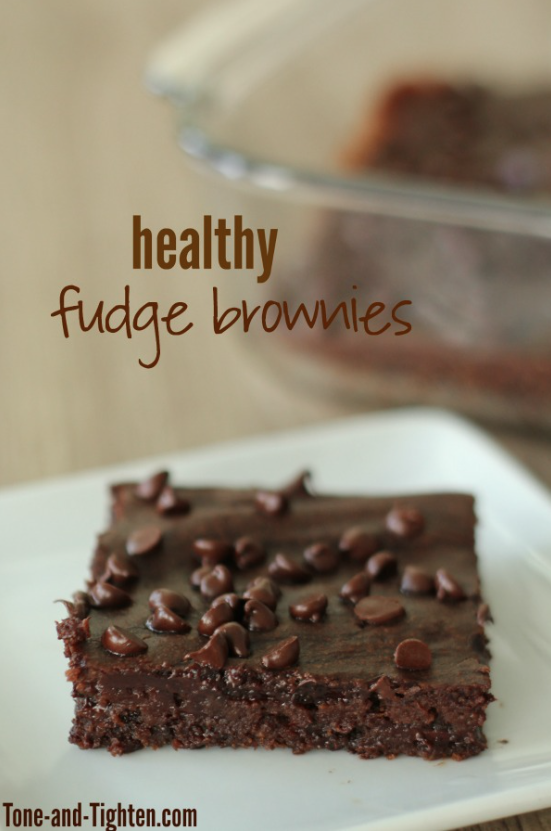 Healthy Fudge Brownies