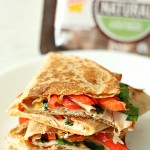 Turkey and Hummus Quesadillas