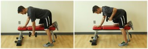 dumbbell row