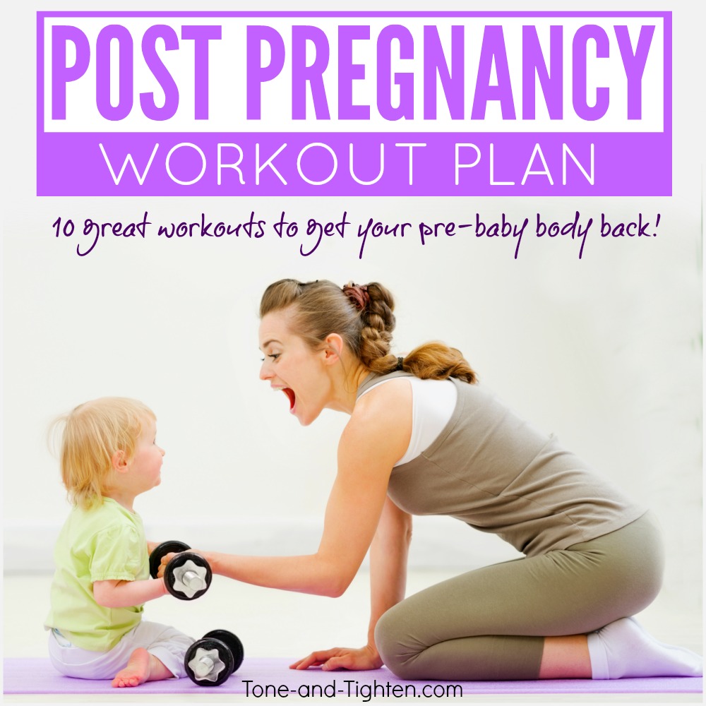 Post-Pregnancy Workout Plan | Tone and Tighten