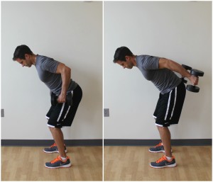 triceps kickback exercise