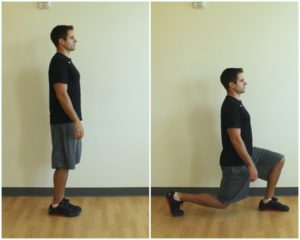 lunge exercise