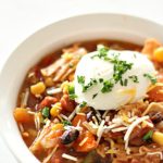 Healthy Chicken Taco Soup