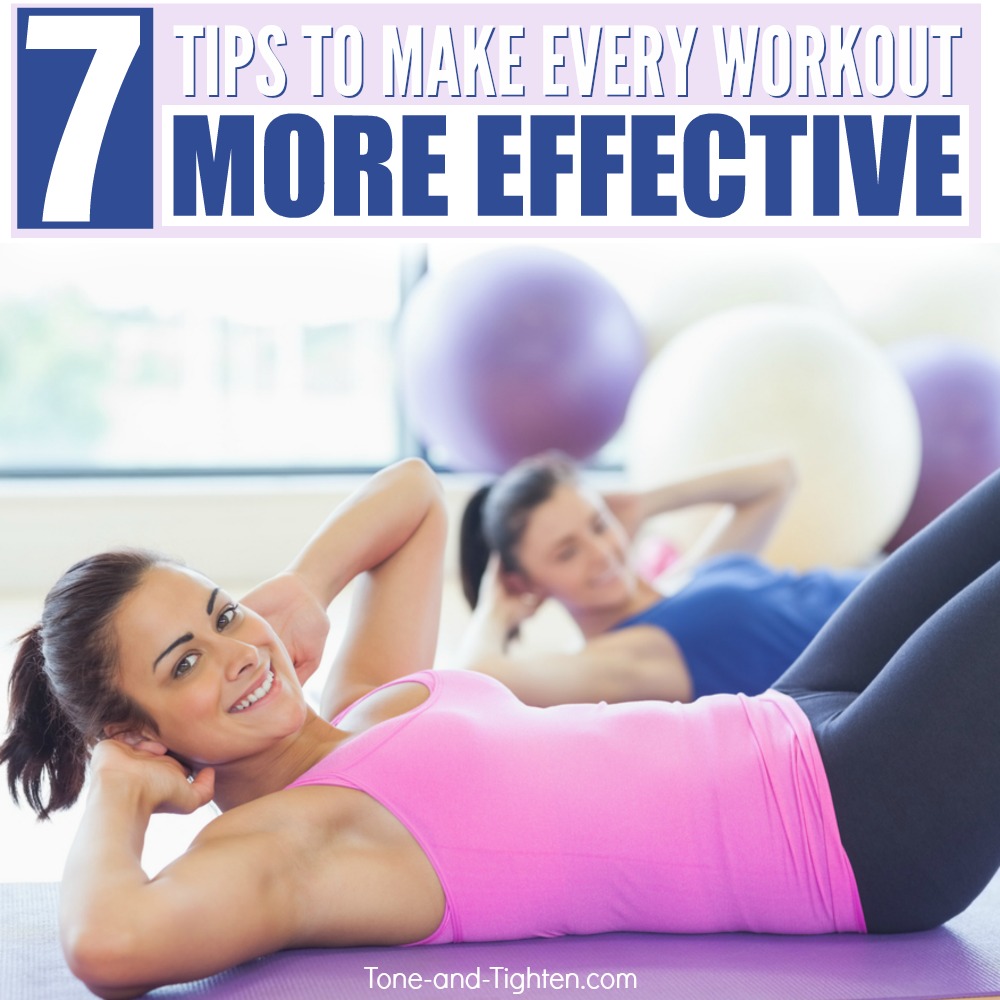 how to make workout more effective