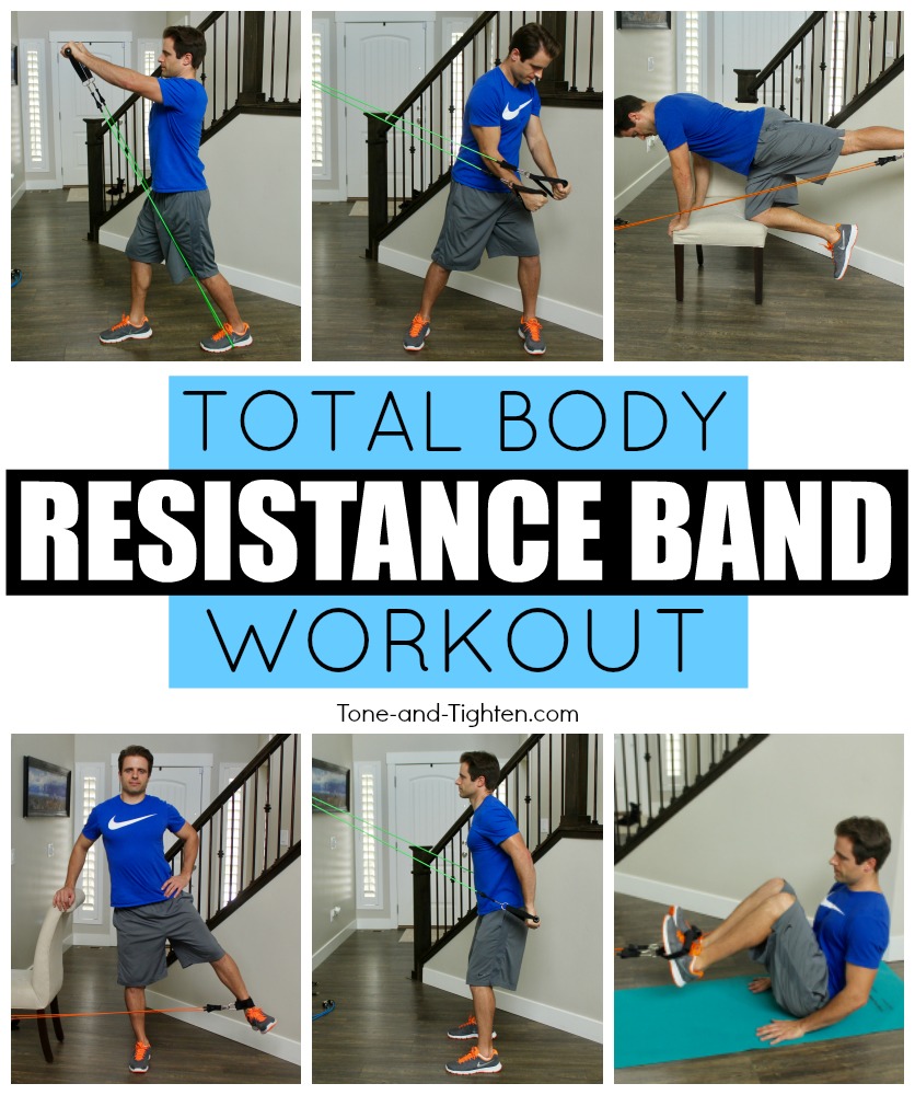 Total Body Resistance Band Workout At Home