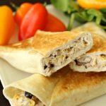 Skillet Chicken Burritos