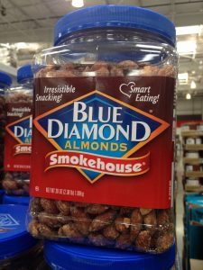 healthy costco snack - smokehouse almonds