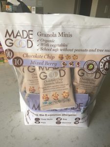 healthy costco snack - made good granola minis