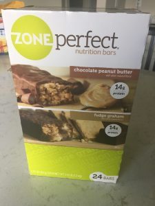 healthy costco snack - zone perfect bar