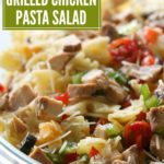 10-Minute Grilled Chicken Pasta Salad