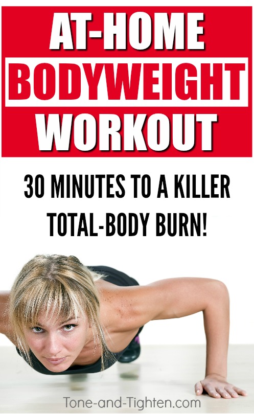 Total Body Body-Weight Workout – 4 Moves For A Total Burn