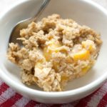 Healthier Peach Crisp